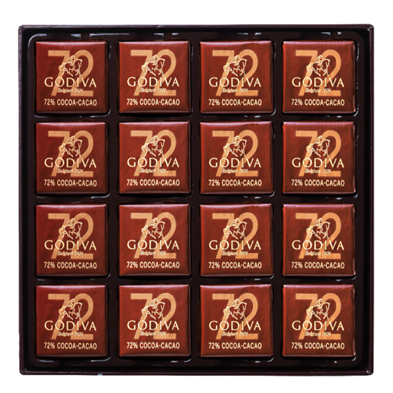 Carre Collection 16 Pieces Dark Chocolate 72