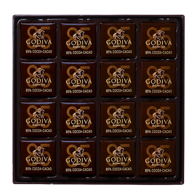 Carre Collection 16 Pieces Dark Chocolate 85