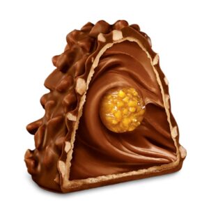 Milk Chocolate Crispy Hazelnut Domes, Set of 6