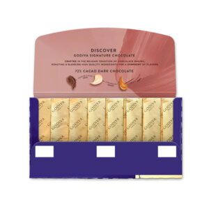 72% Cacao Dark Chocolate Signature Mini Bars, Set of 12