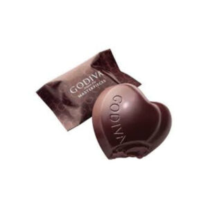 Masterpieces Dark Chocolate Ganache Heart Box, Set of 6