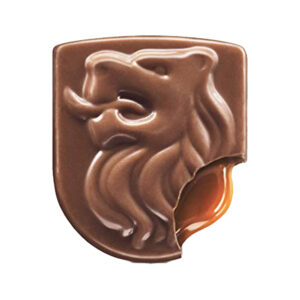 Masterpieces Milk Chocolate Caramel Lion Box, set of 6